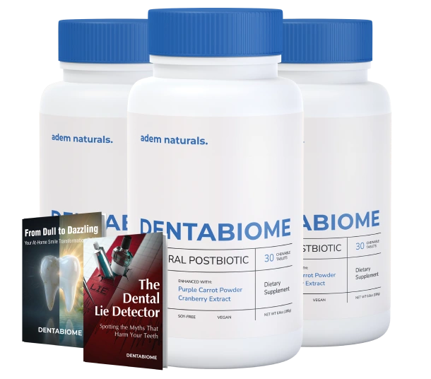 DentaBiome 3 bottle package