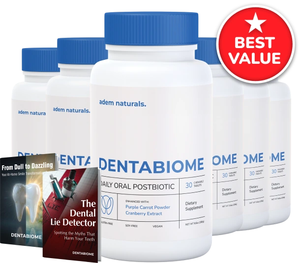 DentaBiome 6 bottle package